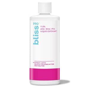 BlissPro™ Liquid Exfoliant - Daily Exfoliating Treatment with 11.8% AHA, BHA, PHA - 4 Fl Oz