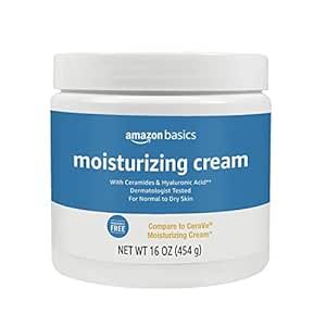 Amazon Basics Moisturizing Cream, 16 Ounces, 1-Pack