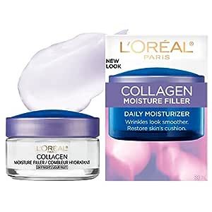 L’Oreal Paris Collagen Daily Face Moisturizer, Reduce Wrinkles, Face Cream 1.7 oz